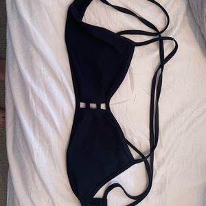 Jolyn Black Tomcat Swim Top